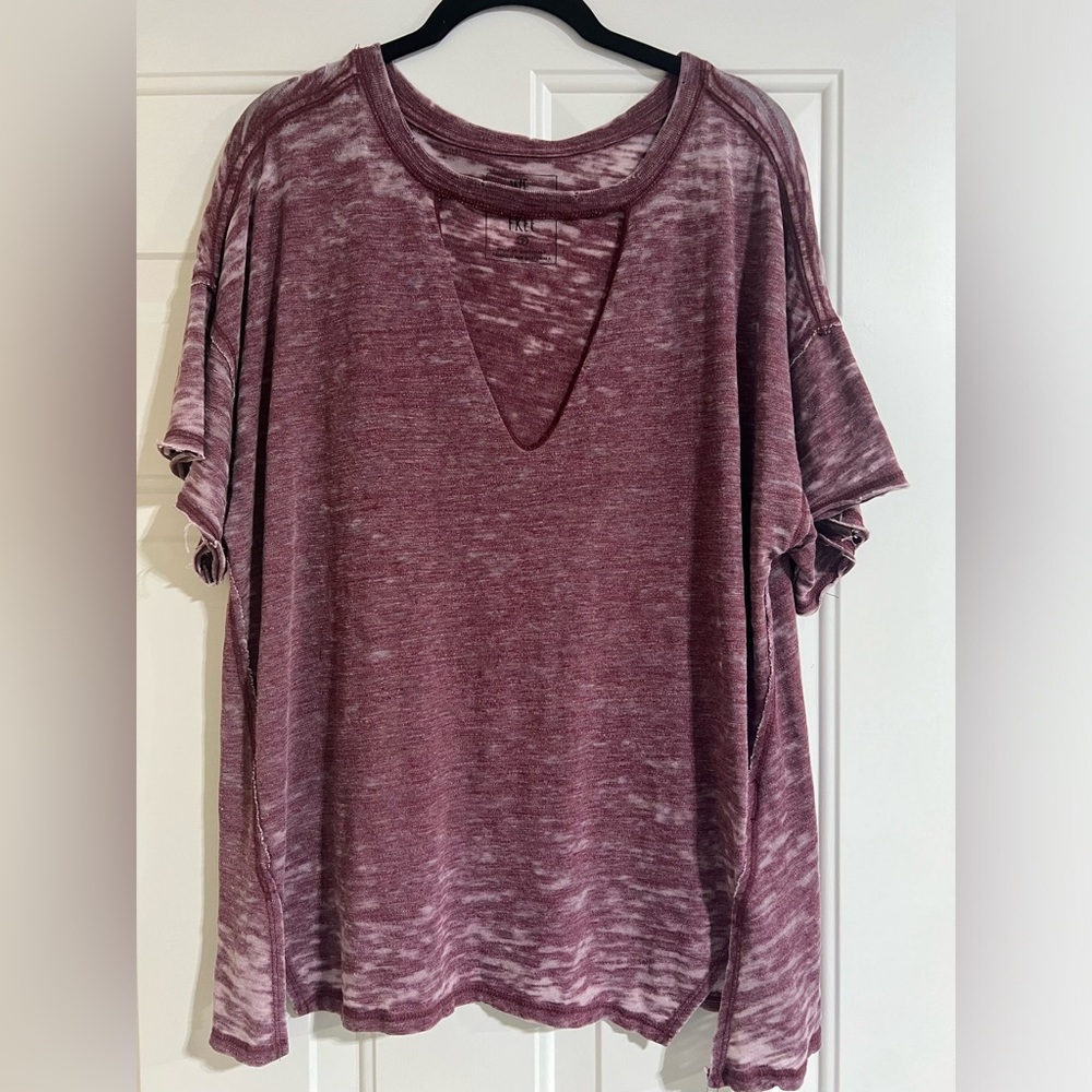 Free People V Neck Shirt